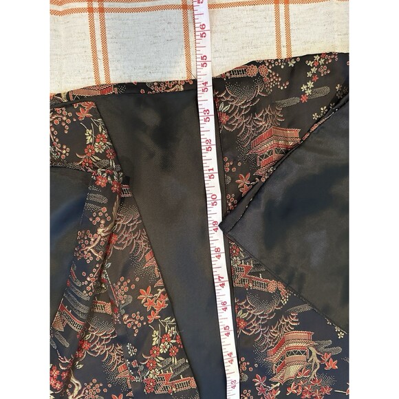 Vintage Peony Shanghai Brocade Dress Robe Size 38 Qipao, Cheongsam Dress - Picture 16 of 16